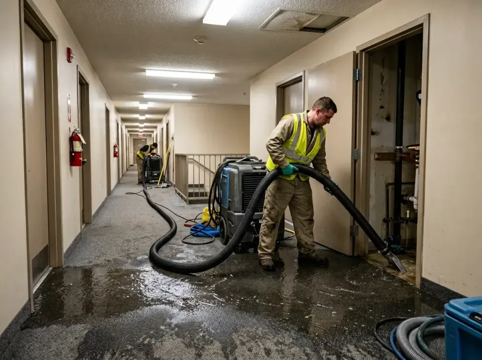 multi-unit-apartment-hallway-f-005 — frequently asked questions, Emergency Burst Pipe Water Extraction & Removal in Lordship…